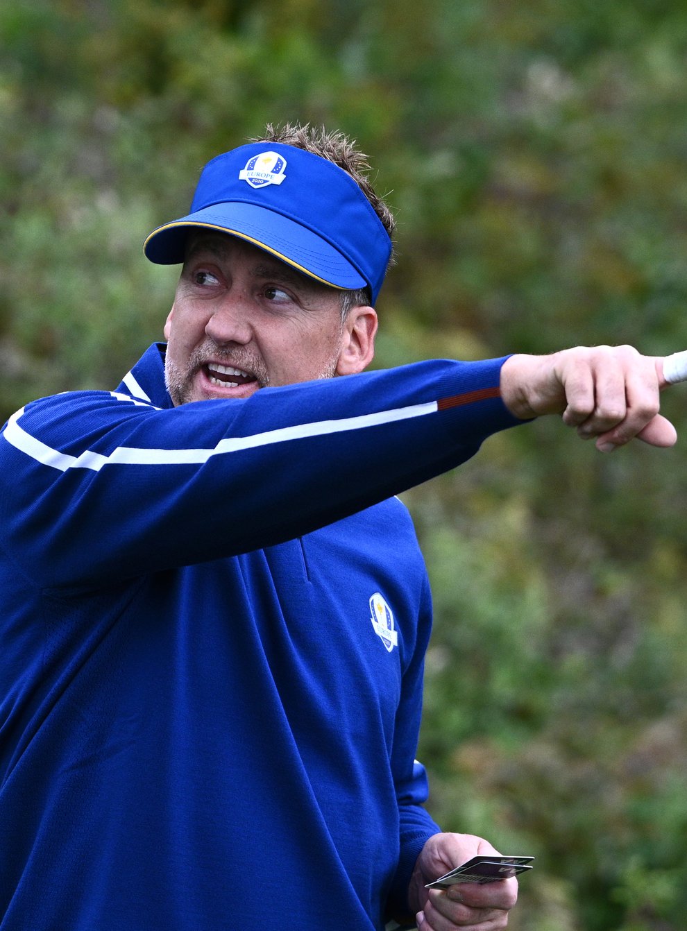 Ian Poulter is tough to “contain” in the Ryder Cup, according to US captain Steve Stricker (Anthony Behar/PA)