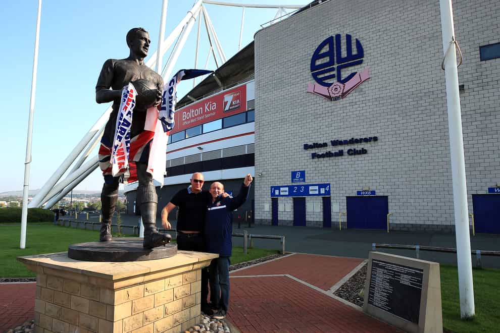 Bolton are cutting all ties with gambling companies (Peter Byrne/PA)