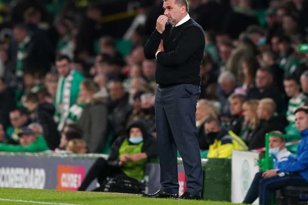 Celtic manager Ange Postecoglou has injury problems (Andrew Milligan/PA)
