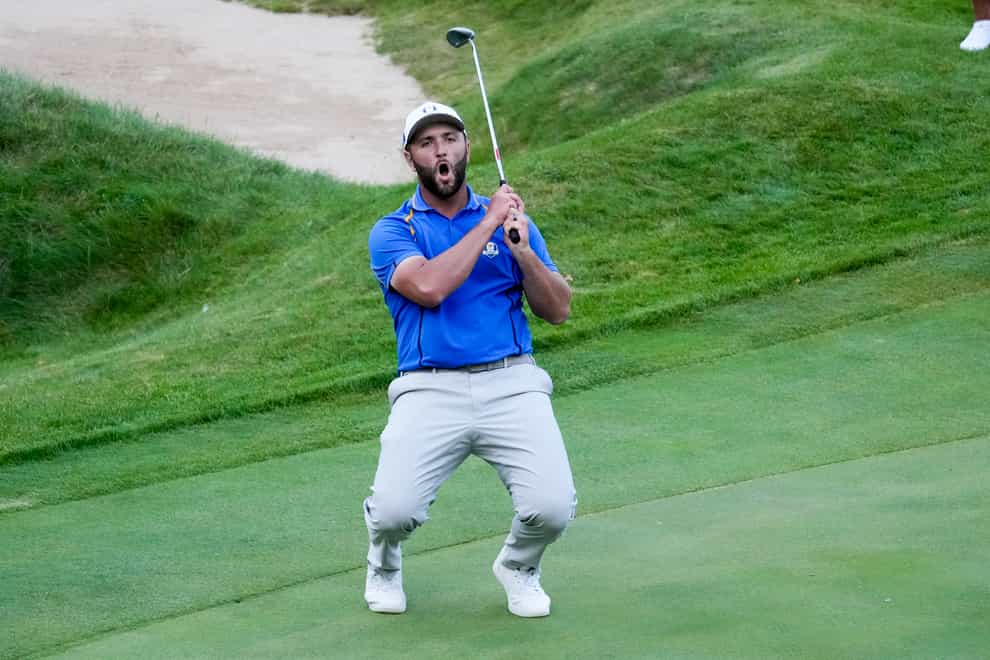 Europe will have to make history to retain the Ryder Cup after suffering their worst opening day under the current format at a windswept Whistling Straits (Ashley Landis/AP)