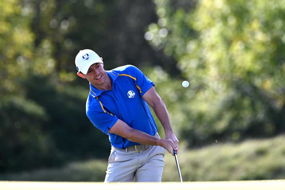 Rory McIlroy believes Europe can overturn their 6-2 deficit in the Ryder Cup (Anthony Behar/PA)