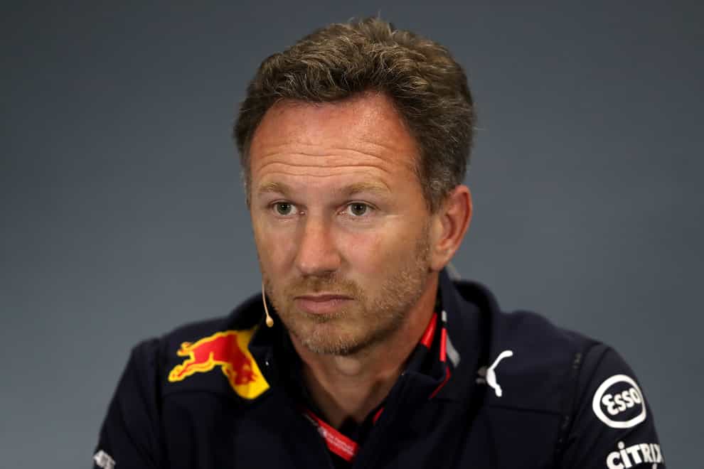 Red Bull team principal Christian Horner claims Lewis Hamilton is playing mind games in his title battle with Max Verstappen (David Davies/PA Images).