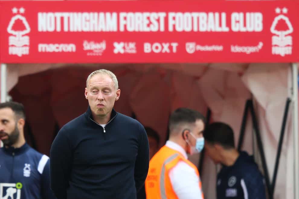 Steve Cooper took charge of Nottingham Forest for the first time against Millwall (Isaac Parkin/PA)
