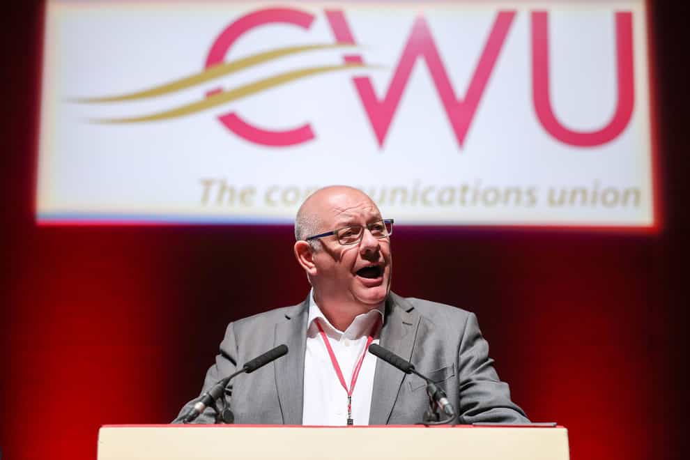 CWU General Secretary Dave Ward said Labour should reassert its commitment to public ownership (PA)
