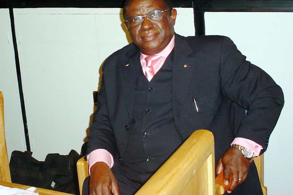 Theoneste Bagosora died in Mali on Saturday (Cukhdev Chhatbar/AP)