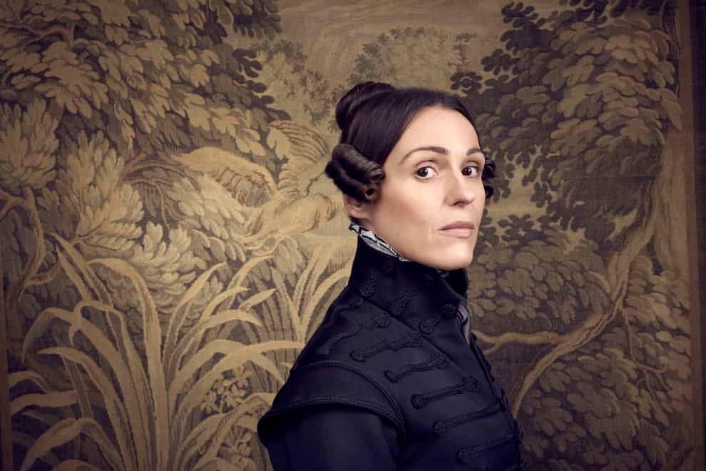 Suranne Jones as the character Anne Lister (Jay Brooks/BBC One)