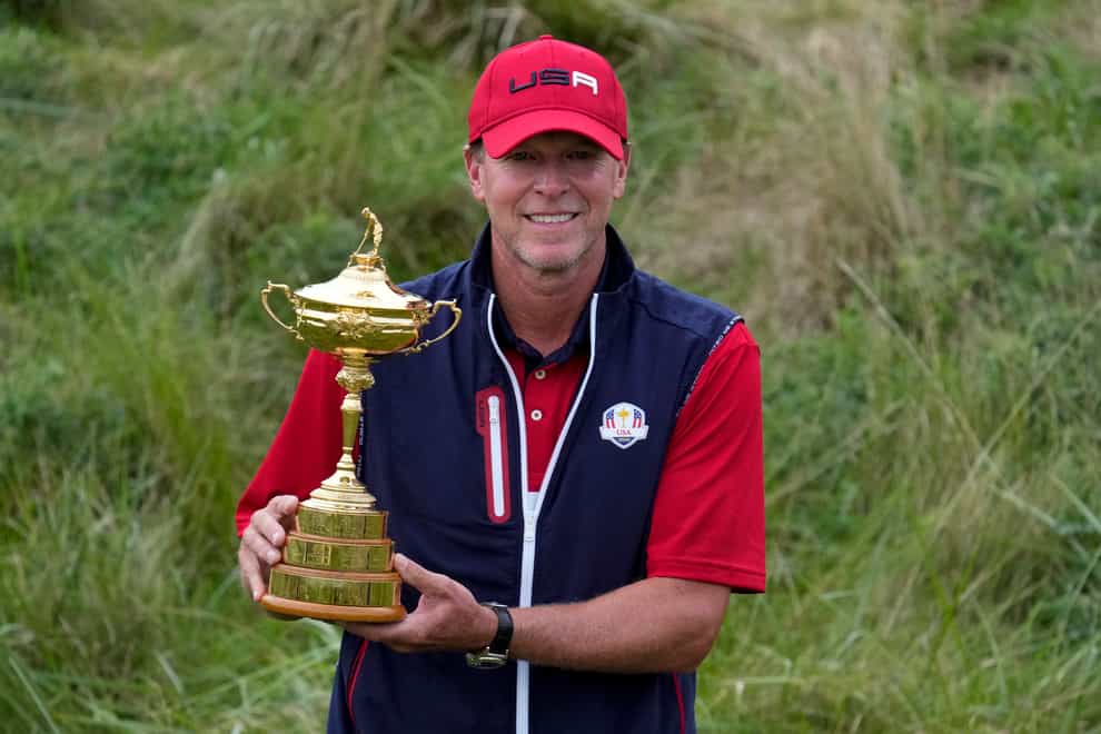 Steve Stricker has ruled out a second spell as US Ryder Cup captain (Ashley Landis/AP)