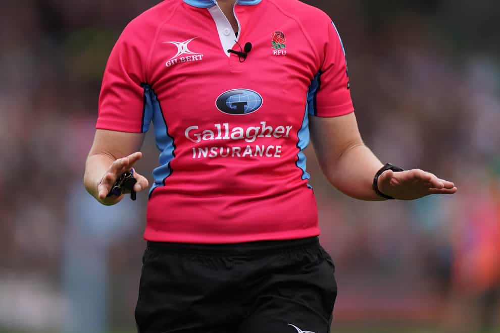 Gallagher Premiership referee Sara Cox (Kirsty O’Connor/PA)