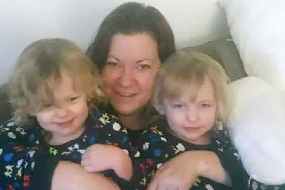 Kelly Fitzgibbons, four-year-old Ava Needham and two-year-old Lexi Needham were found dead at a house in Woodmancote, near Chichester in West Sussex (Handout/PA)
