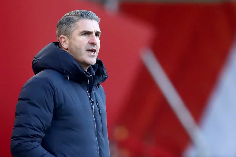 Ryan Lowe hopes to sustain Plymouth’s strong start to the season (Tim Goode/PA)