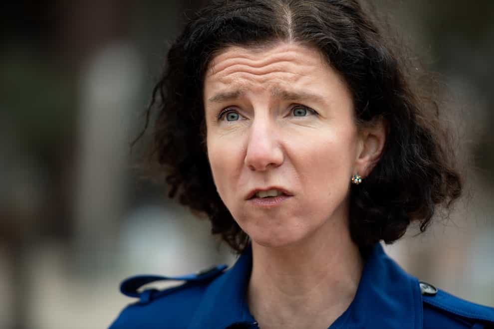 Anneliese Dodds (Jacob King/PA)