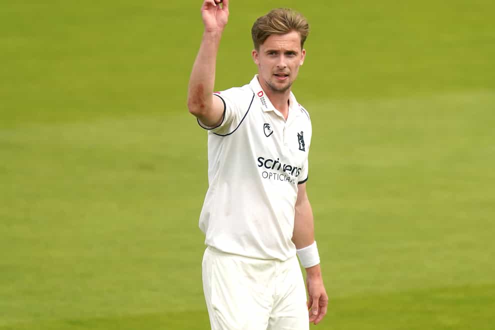 Craig Miles put Warwickshire on top at Lord’s (Adam Davy/PA)