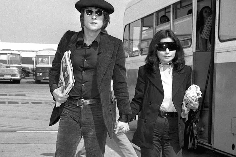 John Lennon and Yoko Ono (Archive/PA)