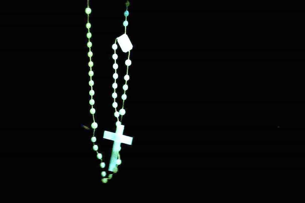 Rosary beads (Andrew Parsons/PA)