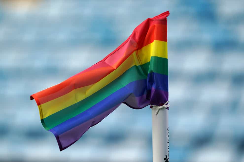Football is continuing to fight against homophobia in the sport. (John Walton/PA)