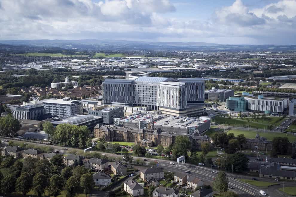 The inquiry is investigating the Queen Elizabeth University Hospital (Jane Barlow/PA)