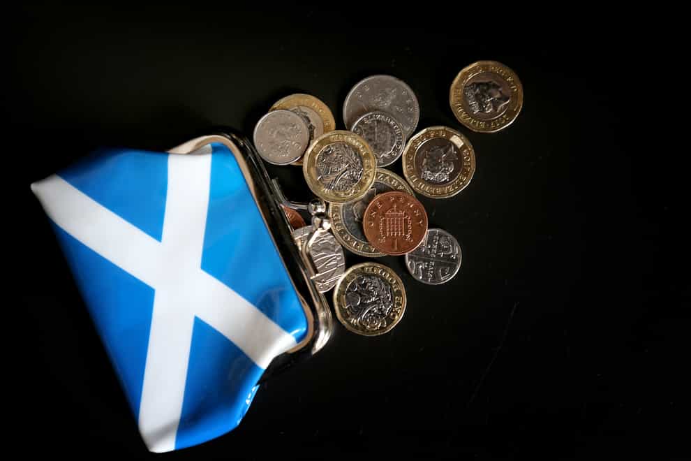 The Scottish economy is now forecast to return to pre-pandemic levels faster than expected (Jane Barlow/PA)
