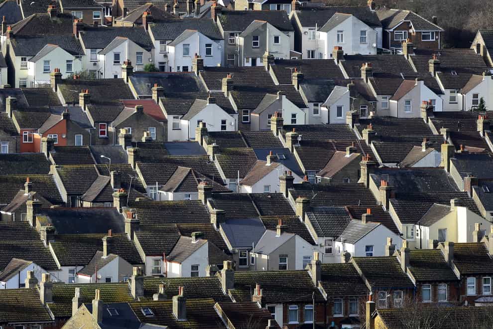 Annual house price growth remained in double digits for the fifth month in a row in September, figures show (Gareth Fuller/PA)