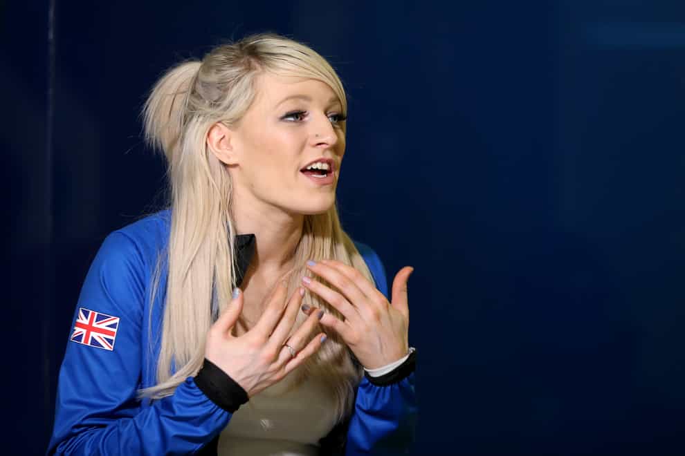 Elise Christie has spoken for the first time about the night she was raped in Nottingham (Steven Paston/PA)