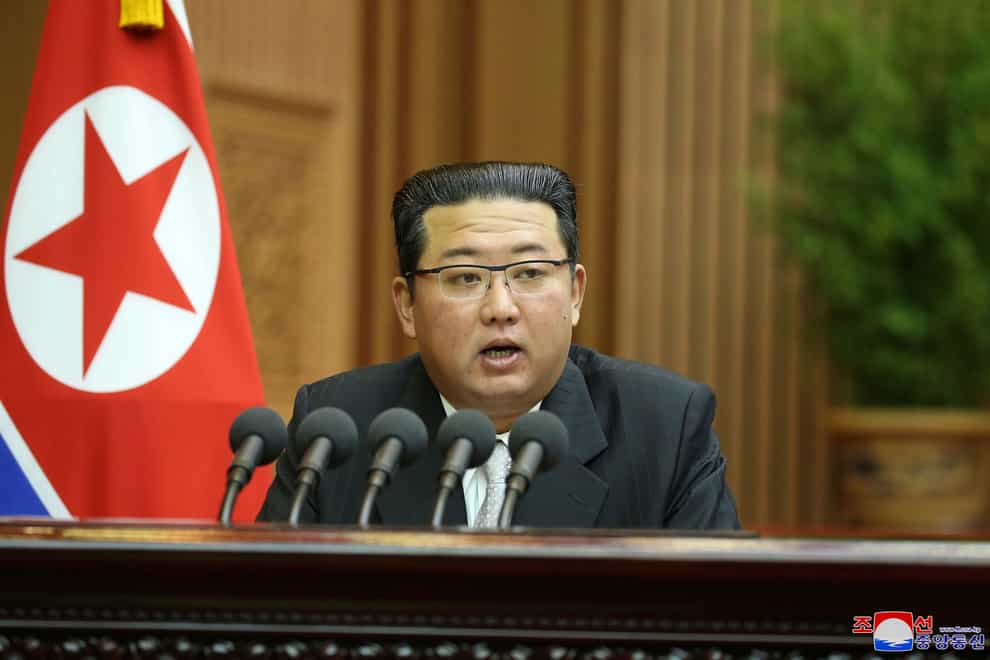North Korean leader Kim Jong Un (Korean Central News Agency/Korea News Service via AP)
