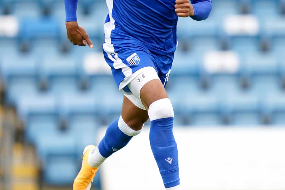 Gillingham’s Vadaine Oliver could miss out with a rib problem (John Walton/PA)