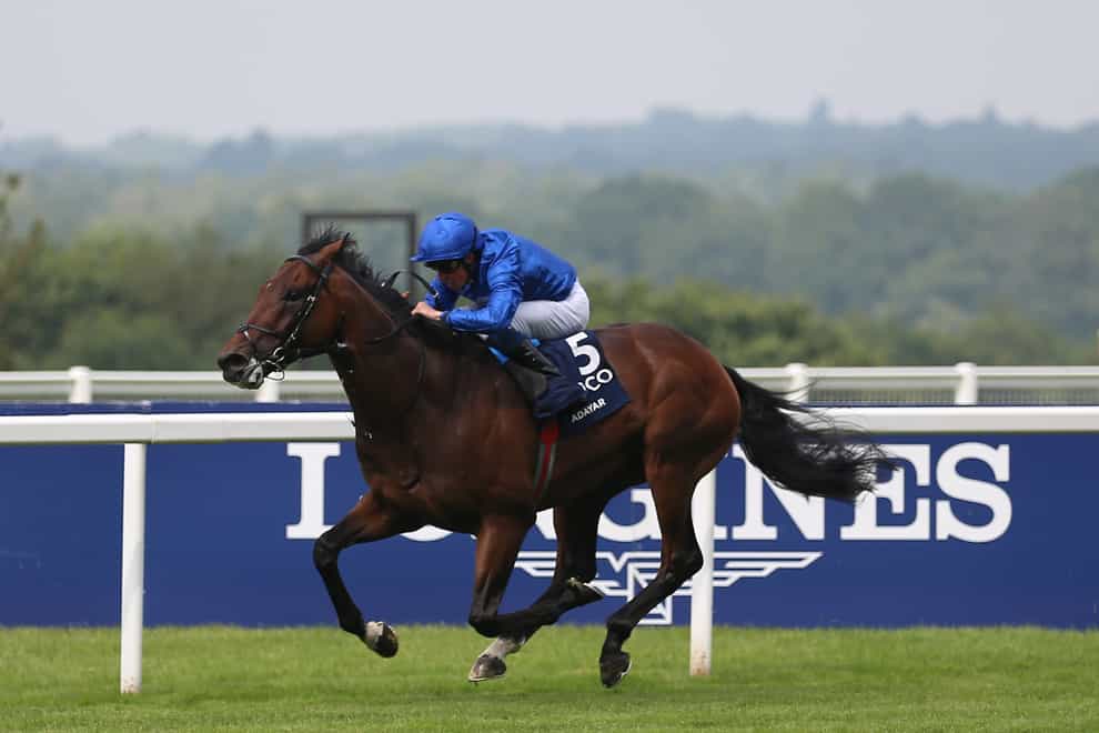 Adayar is on course for the Arc, from stall 11 (Nigel French/PA)