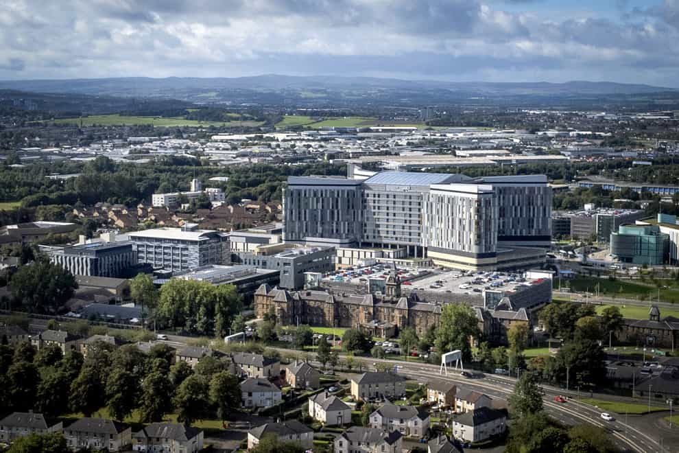 The Queen Elizabeth University Hospital in Glasgow is currently at the centre of an inquiry after issues at the flagship site were linked to the deaths of two children (Jane Barlow/PA)