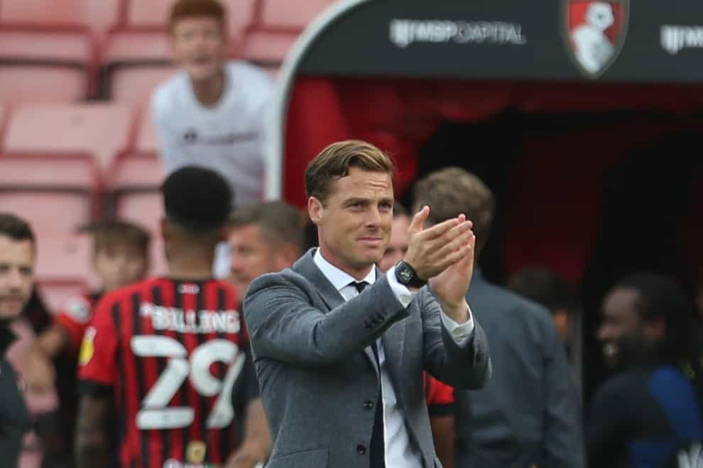 Scott Parker’s side are aiming to make in 11 league games unbeaten at the weekend (Steven Paston/PA)