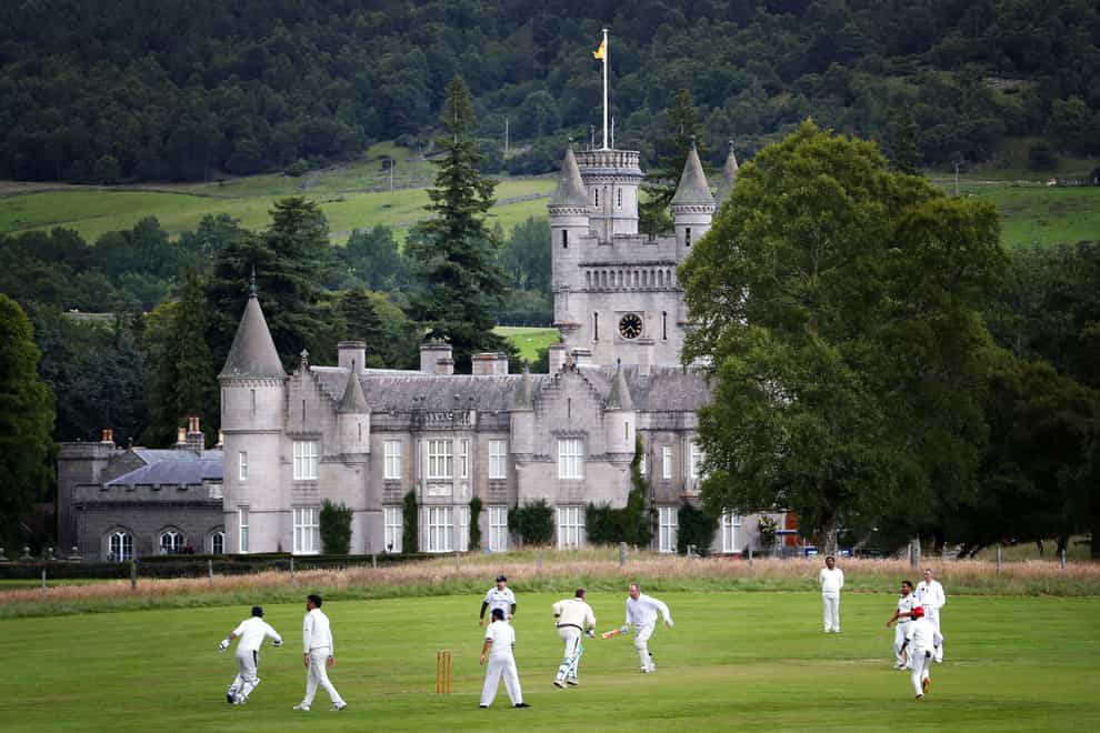 The tree will be planted near Balmoral’s cricket pavilion (Jane Barlow/PA)