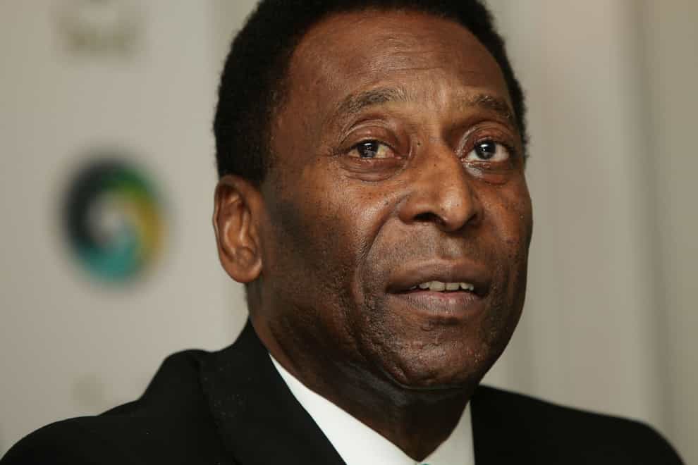 Pele has updated fans on his medical condition after surgery (Yui Mok/PA)