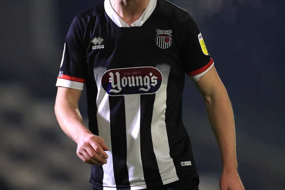 Luke Waterfall got two goals for Grimsby against Dover (Mike Egerton/PA)