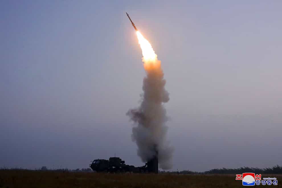 North Korea resumed missile tests in September (Korean Central News Agency/Korea News Service/AP/PA)