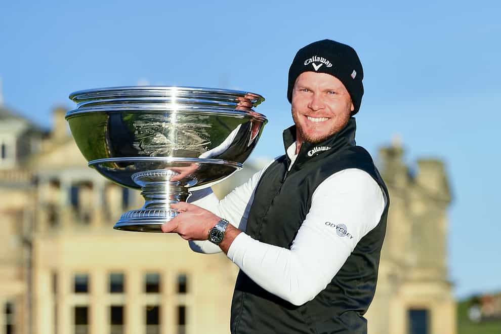 Danny Willett won by two shots at St Andrews (Malcolm Mackenzie/PA)