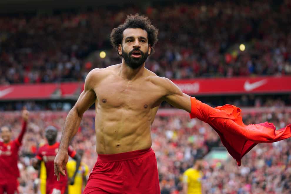 Mohamed Salah added another brilliant goal to his long list for Liverpool (Peter Byrne/PA)