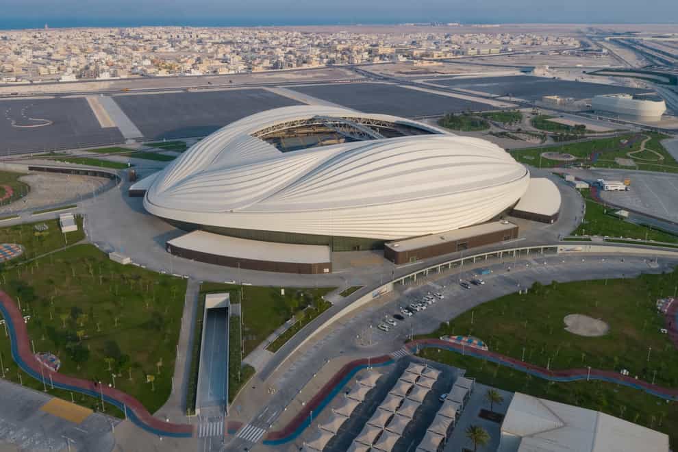 The Al Janoub Stadium, one of the venues for the Qatar 2022 World Cup (Handout/PA Media)