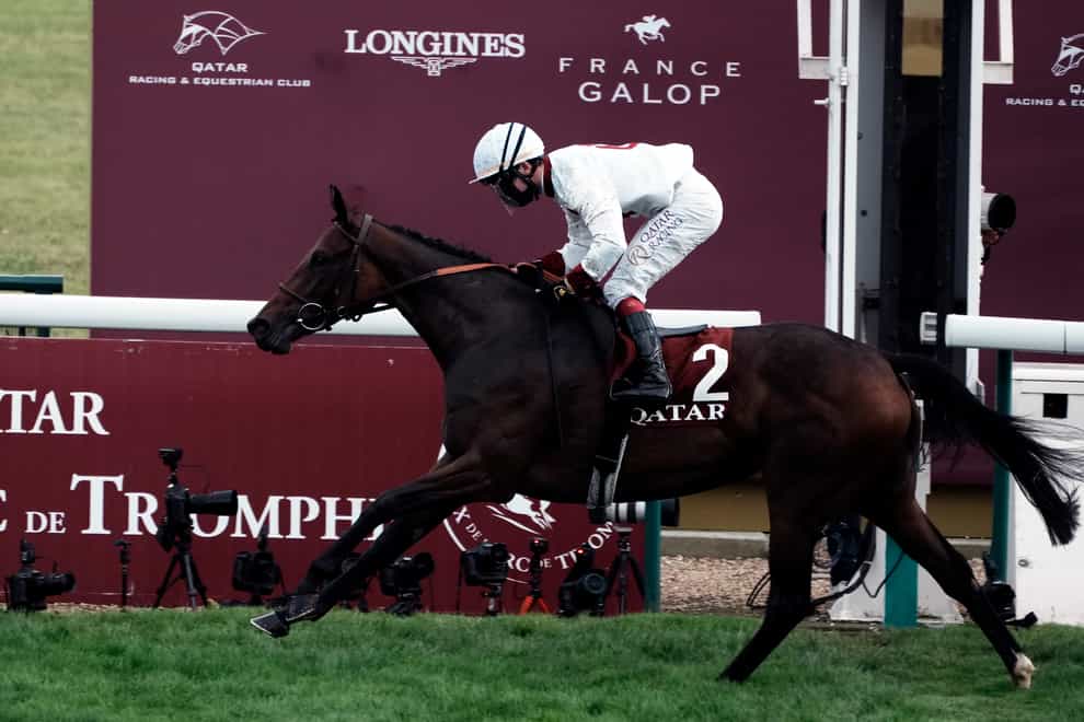 Zellie has been put away until next year following her win in the Prix Marcel Boussac (Thibault Camus/AP Photo)