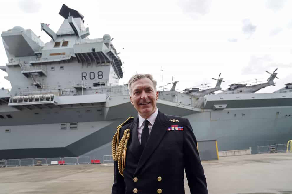 Admiral Sir Tony Radakin (Steve Parsons/PA)