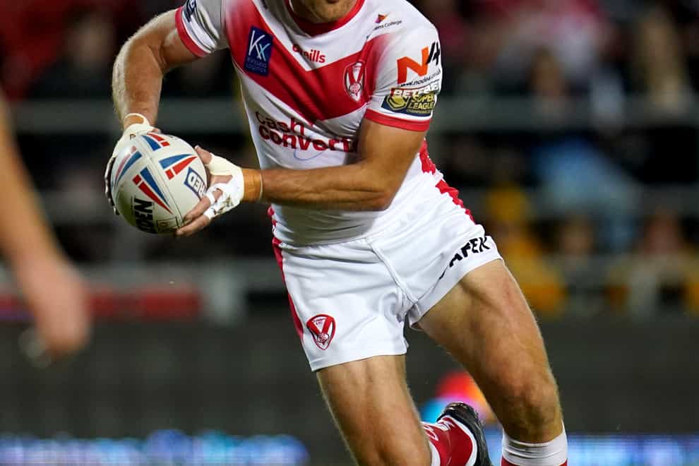 St Helens captain James Roby (PA Images/Nick Potts)
