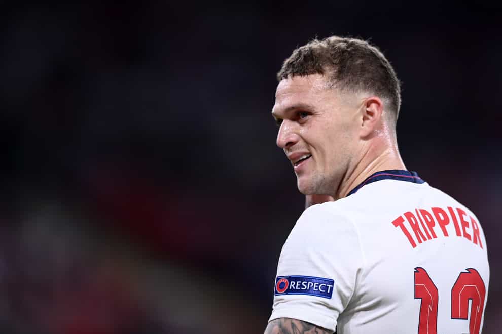 Kieran Trippier is preparing to lead England out in front of fans for the first time (PA Wire)