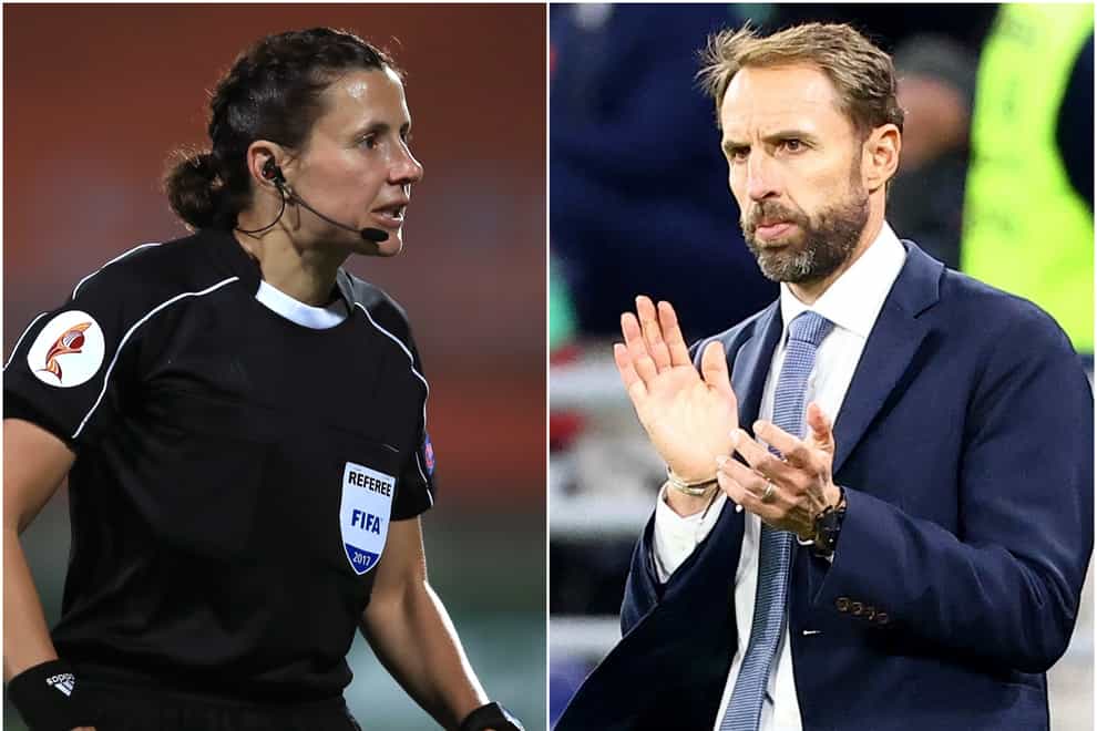 Kateryna Monzul will referee England’s World Cup qualifier against Andorra as Gareth Southgate’s side look to move a step closer to Qatar 2022 (Mike Egerton/Attila Trenka/PA)
