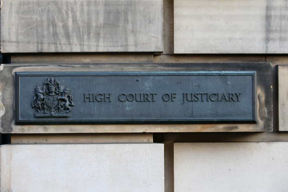 The case was heard at the High Court in Edinburgh (Andrew Milligan/PA)