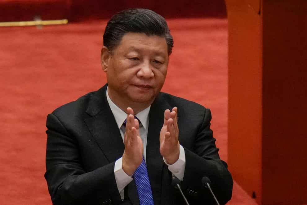 Chinese president Xi Jinping (AP)
