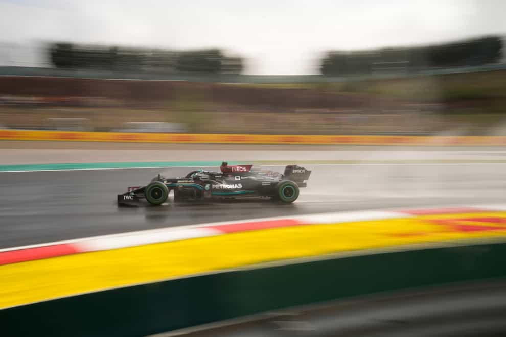 Lewis Hamilton completed only five laps (Francisco Seco/AP)