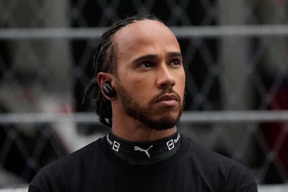 Lewis Hamilton was fastest in qualifying in Turkey but starts 11th due to a penalty (Sergei Grits/AP)