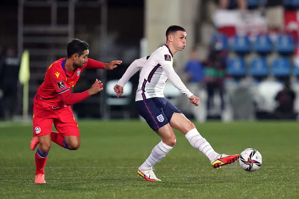 Phil Foden impressed for England (Nick Potts/PA)
