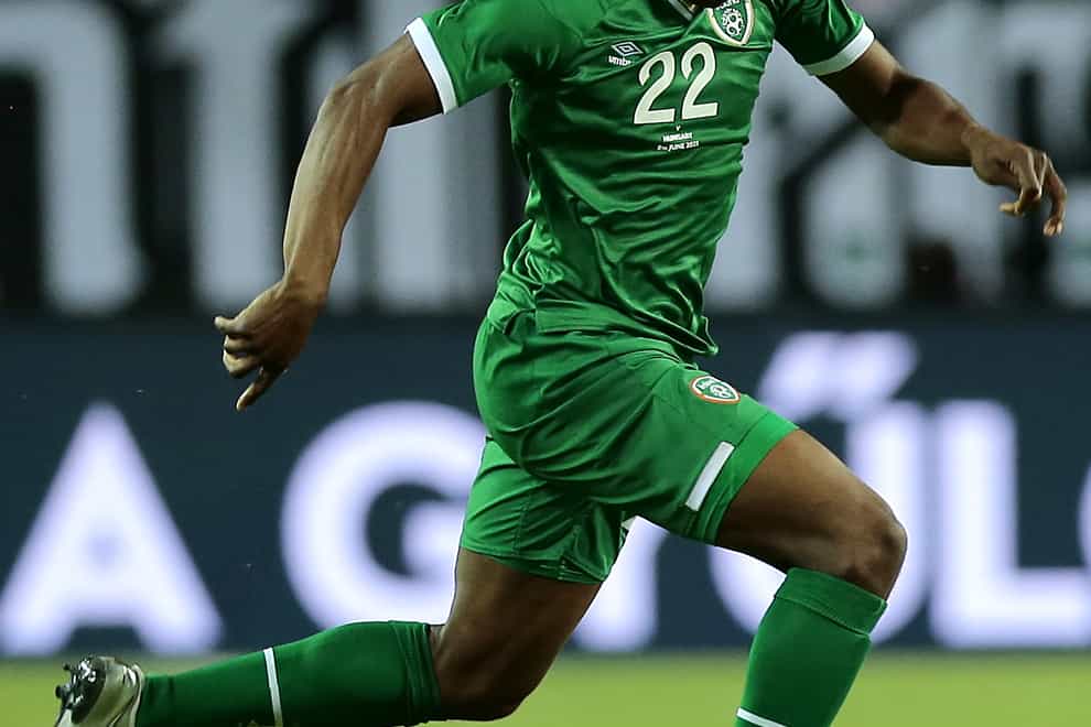 Rotherham winger Chiedozie Ogbene scored his first senior Republic of Ireland goal in Azerbaijan (Trenka Attila/PA)