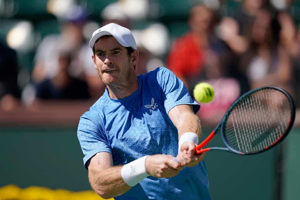 Andy Murray pulled off a fine win over Carlos Alcaraz (Mark J Terrill/AP)
