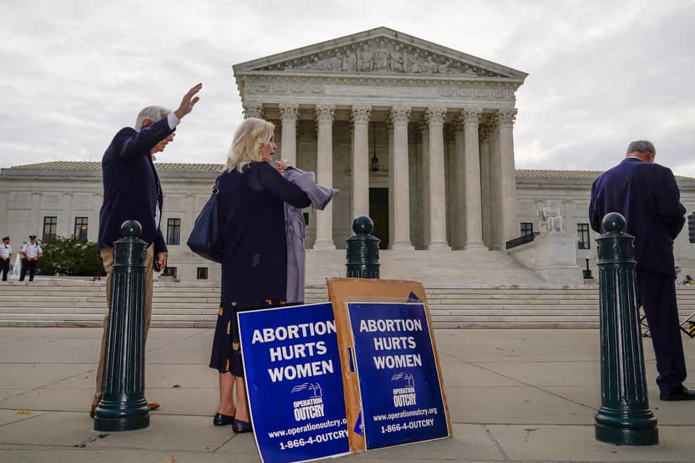 The Supreme Court is being asked to rule on the Texas abortion law (Scott Applewhite/AP)