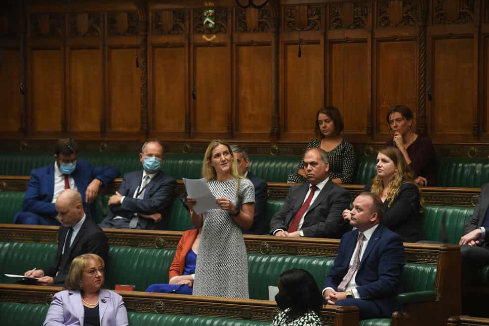 Kim Leadbeater, making her maiden speach in the House of Commons earlier this year