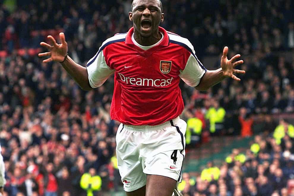 Former Arsenal hero Patrick Vieira had publicly backed Daniel Ek’s bid to buy his former club (PA)